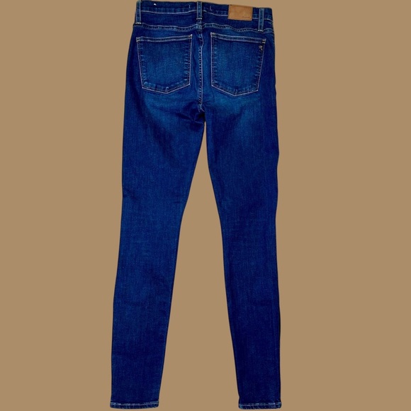 Madewell ‘Tall 9” Mid-Rise Skinny Jeans in Hayes Wash: Button-Front Edition’ 28T - Picture 11 of 16